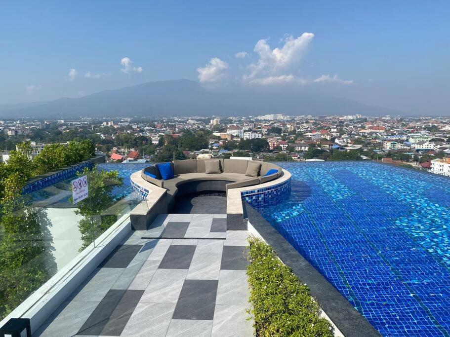 New & Cozy 2 Bedroom @ The Astra Sky River Chiang Mai Ngoại thất bức ảnh