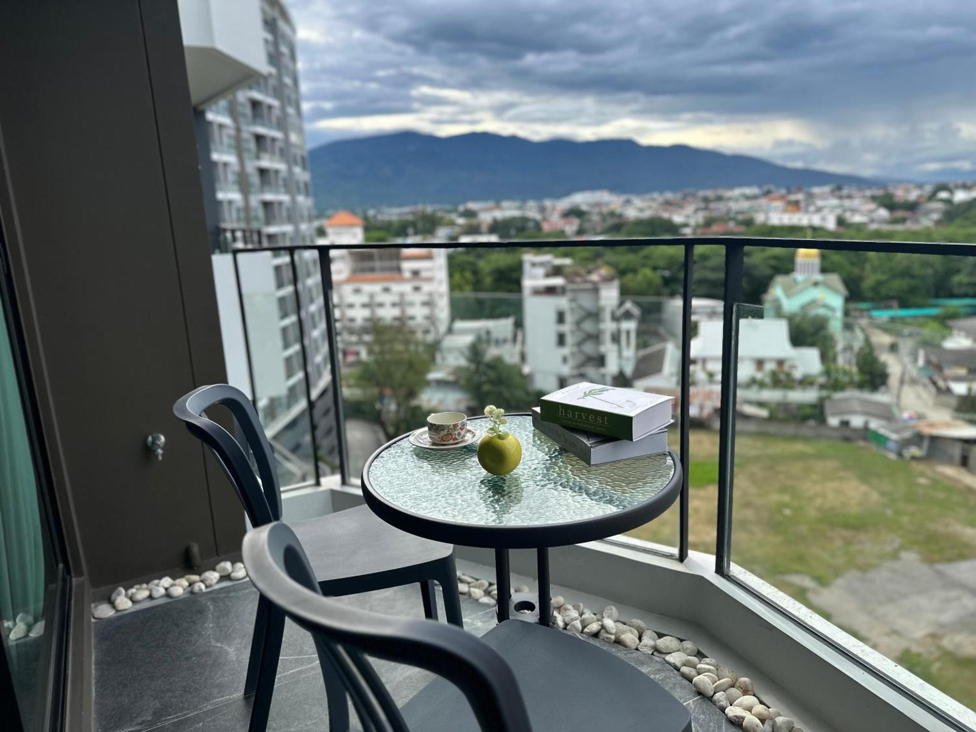 New & Cozy 2 Bedroom @ The Astra Sky River Chiang Mai Ngoại thất bức ảnh
