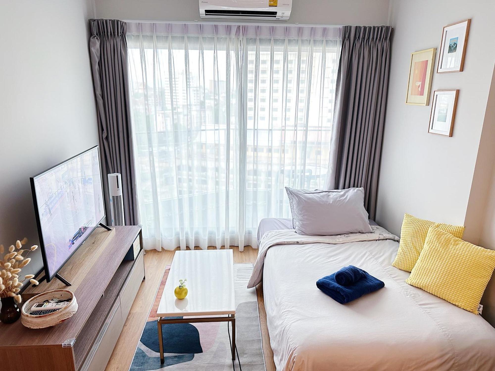 New & Cozy 2 Bedroom @ The Astra Sky River Chiang Mai Ngoại thất bức ảnh